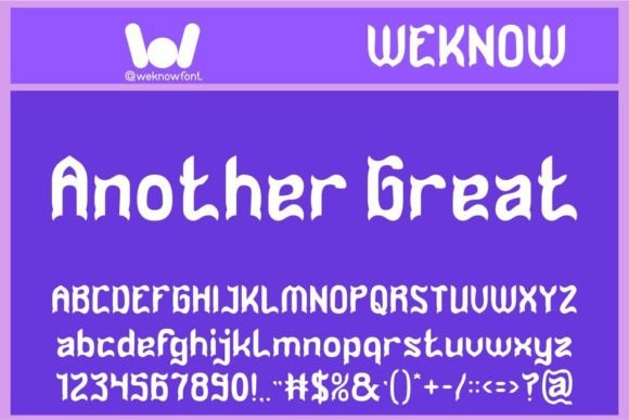 Another Great Font for Branding That Stands Out
