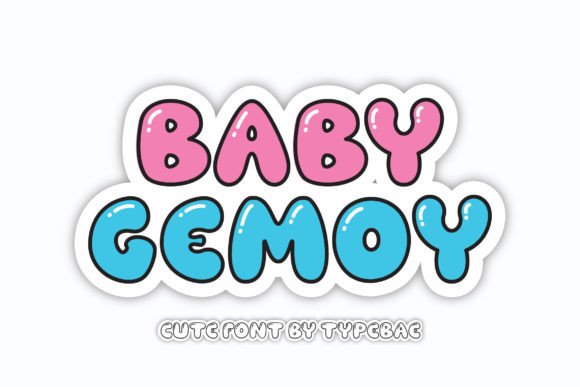 Baby Gemoy Font for Editorial Design