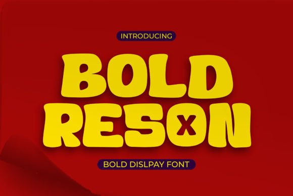Bold Reson: A Display Font That Commands Attention