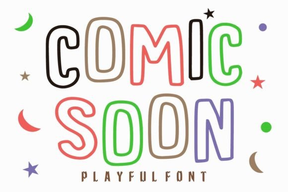 Comic Soon: A Playful Display Font for Digital Design