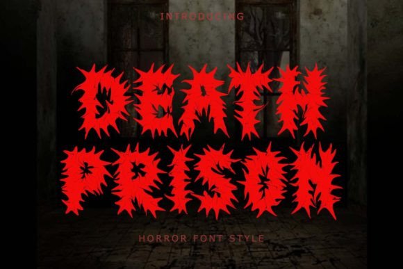 Death Prison Font for Branding That Stands Out