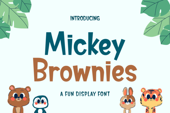 How Mickey Brownies Font Transformed My Bakery Brand