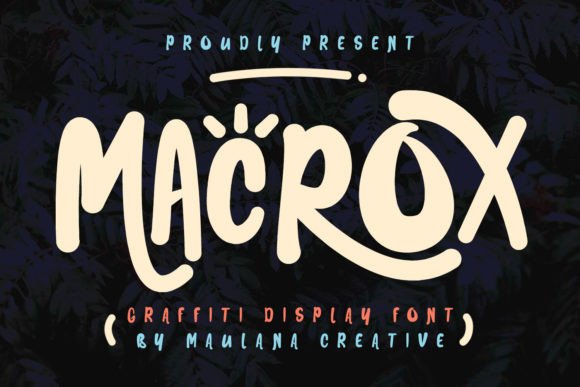 Macrox: A Display Font for Bold Branding and Visual Impact