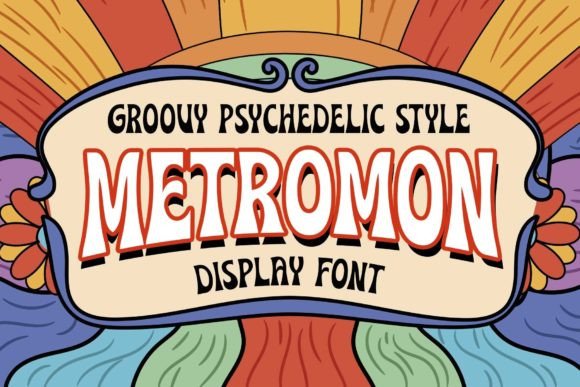 Metromon: A Groovy Font for Modern Branding