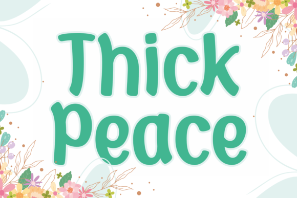 Thick Peace: The Font That Boosts Campaign Clarity