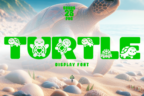 Turtle Font for Bold Branding and Creative Design
